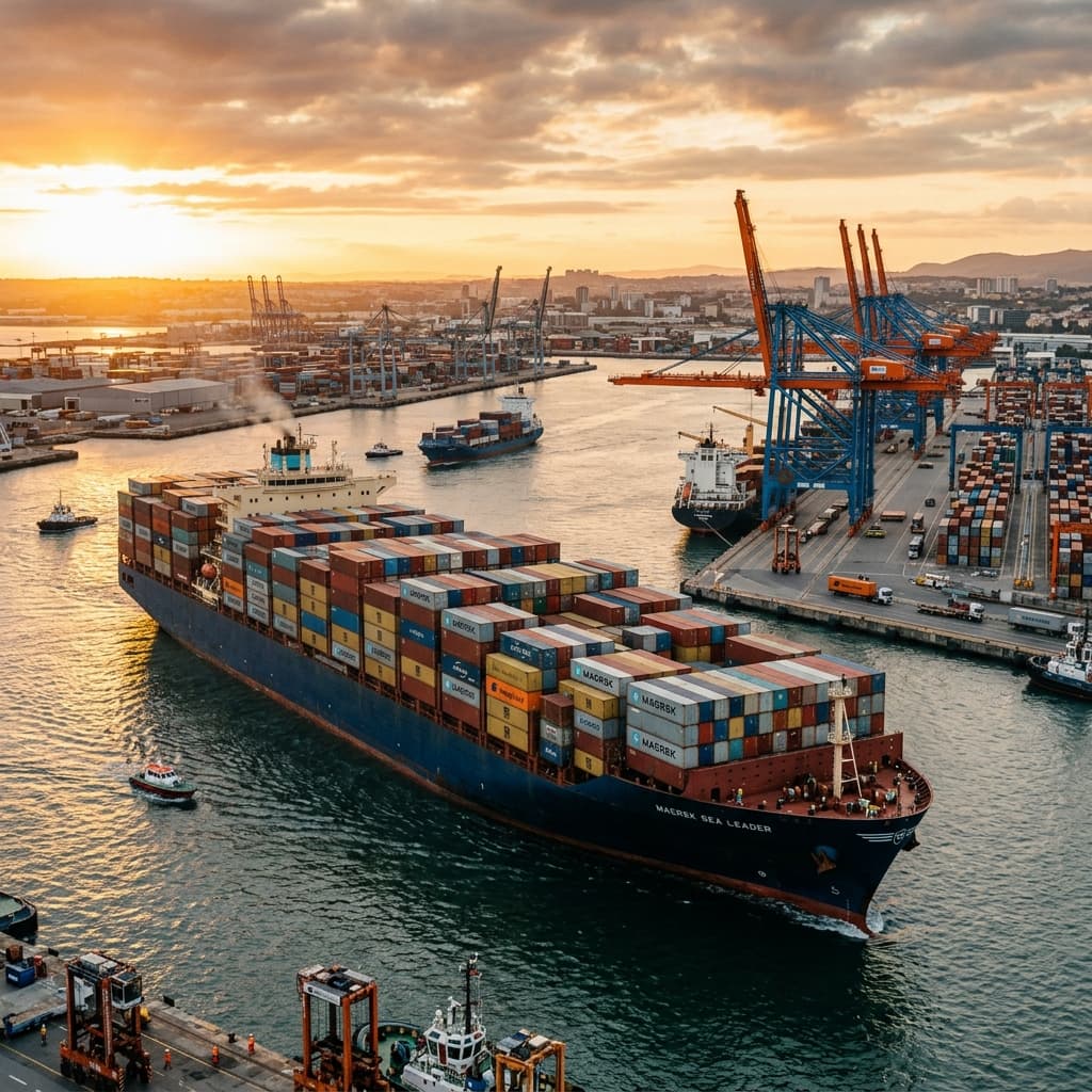 International freight forwarding and global trade operations